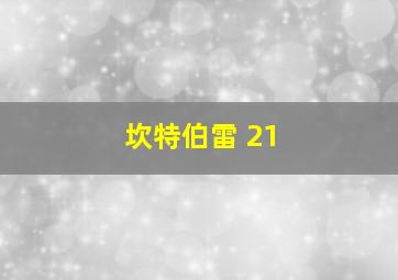 坎特伯雷 21